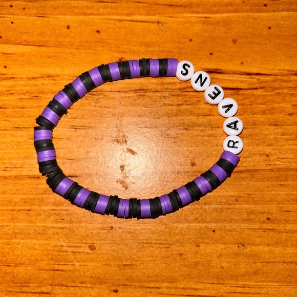 Baltimore Ravens Heishi Bracelet - Picture 4 of 4